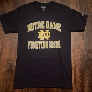Mens Champion Norte Dame Short Sleeve T-shirt